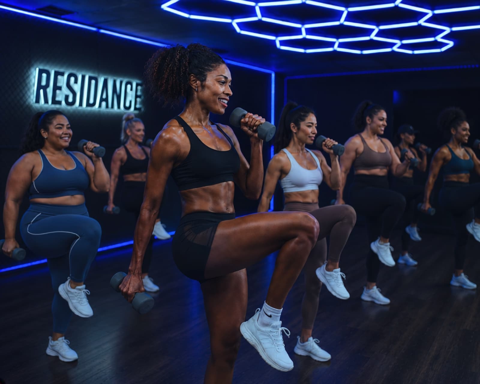 Dumbbells & Divas class